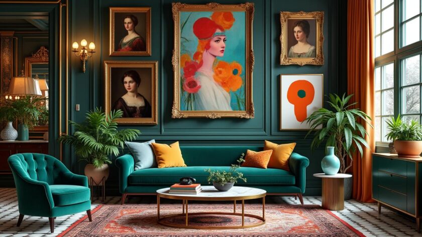 découvrez comment réussir un mélange audacieux de styles déco grâce au maximalisme maîtrisé, pour un intérieur unique et harmonieux.