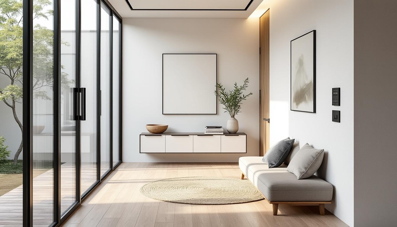 Hall d'entrée 2025 : idées déco tendance et chaleureuses