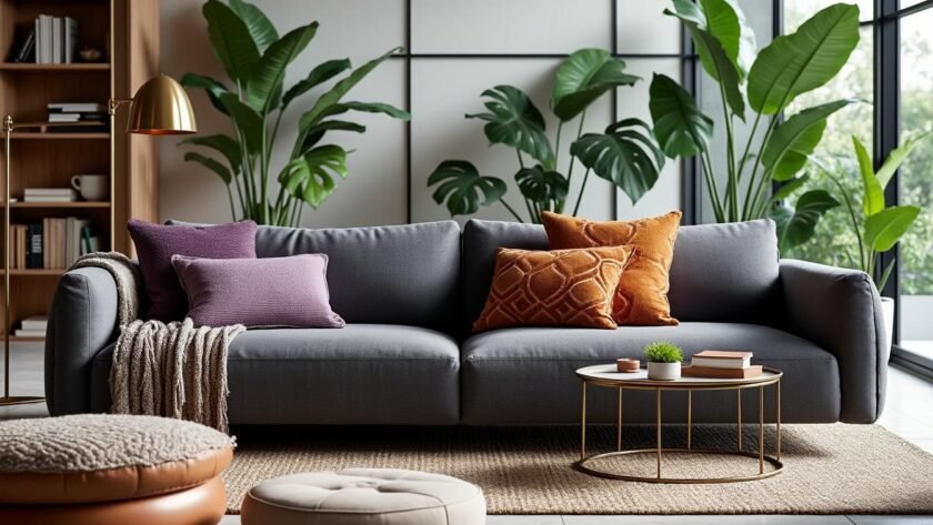 découvrez nos conseils pour choisir les coussins et plaids tendance qui sublimeront votre intérieur en 2025, alliant style, confort et modernité.