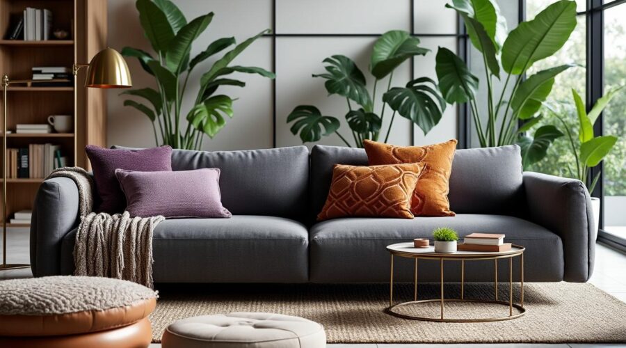 découvrez nos conseils pour choisir les coussins et plaids tendance qui sublimeront votre intérieur en 2025, alliant style, confort et modernité.