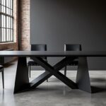 découvrez notre sélection de mobilier en métal noir, où la modernité s’allie parfaitement à l’esprit industriel pour un intérieur élégant et contemporain.