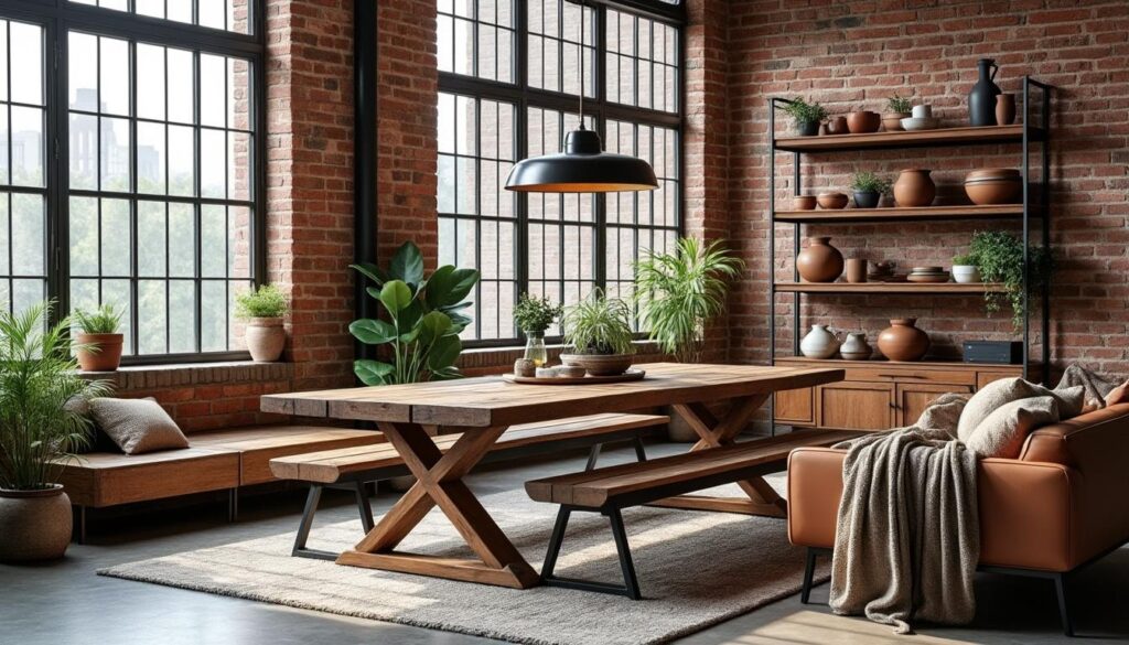 découvrez comment intégrer une touche rustique à votre déco loft urbaine pour un intérieur chaleureux et authentique alliant modernité et charme campagnard.