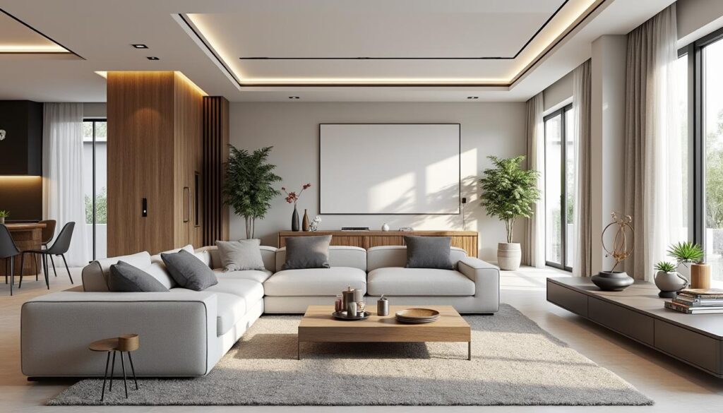 apportez une touche de nature à votre intérieur en décorant vos murs avec des motifs de feuilles et végétaux, pour un style tendance et apaisant.