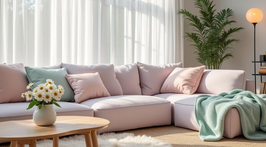 découvrez comment utiliser les couleurs pastel pour créer une ambiance relaxante et douce chez vous, idéale pour un intérieur apaisant et chaleureux.