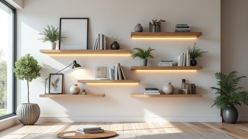 découvrez comment décorer votre mur avec des étagères flottantes grâce à nos idées et inspirations modernes pour un intérieur à la fois élégant et fonctionnel.