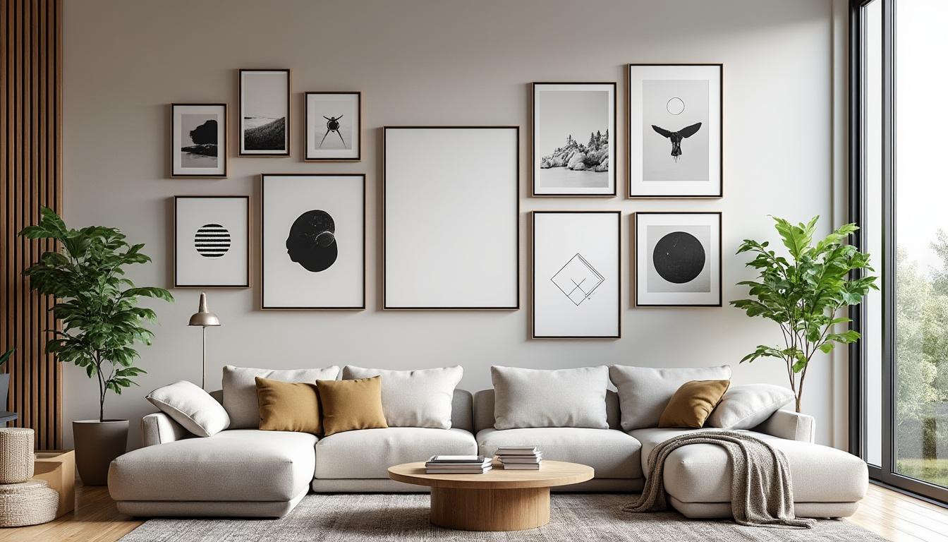 Inspirez votre mur : idées créatives pour une galerie photo tendance
