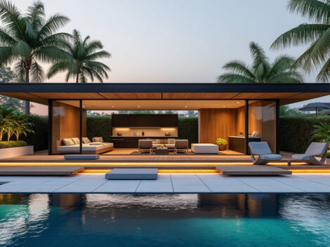découvrez nos idées et tendances pour aménager un pool house design et sublimer votre extérieur avec style et fonctionnalité.