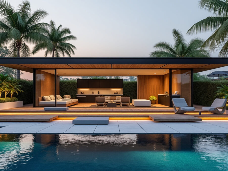 découvrez nos idées et tendances pour aménager un pool house design et sublimer votre extérieur avec style et fonctionnalité.