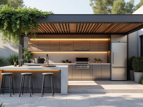 découvrez les tendances 2025 pour aménager une cuisine extérieure design et créer un espace barbecue moderne, fonctionnel et convivial, idéal pour vos repas en plein air.