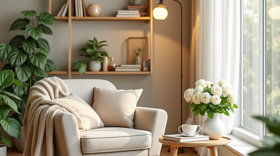 découvrez comment créer un coin lecture zen chez vous grâce à nos astuces et inspirations pour un espace détente intérieur apaisant et confortable.