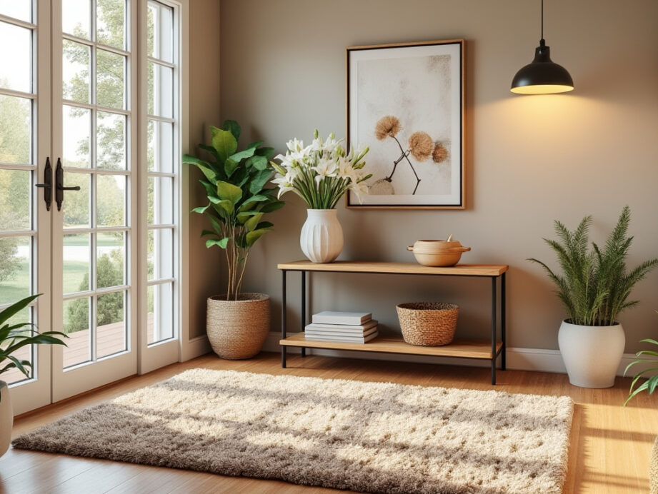 découvrez nos conseils pratiques pour créer une entrée accueillante en choisissant le tapis, l'éclairage et les accessoires adaptés à votre intérieur.