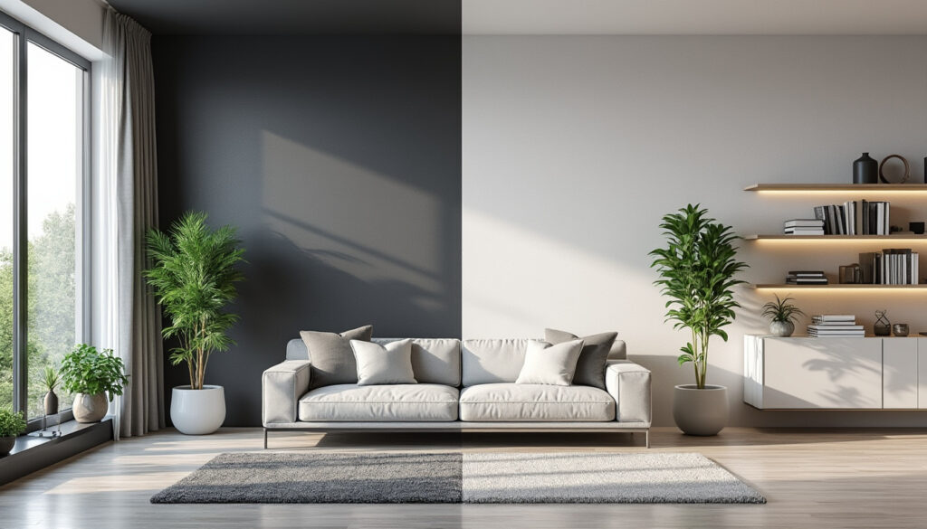 découvrez les avantages des murs à finition mate ou brillante pour créer une décoration moderne, et choisissez la finition idéale pour votre intérieur.