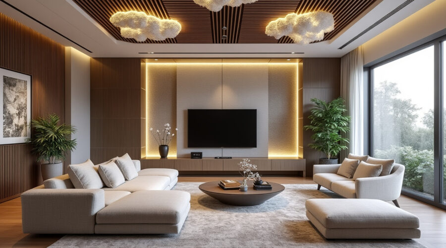 découvrez comment allier isolation phonique et décoration en habillant vos murs et plafonds avec style, sans sacrifier le design intérieur.